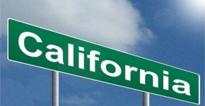 California road sign